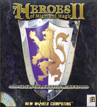 Caratula de Heroes of Might and Magic II: The Succession Wars para PC