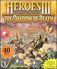 Caratula de Heroes of Might and Magic III: The Shadow of Death para PC