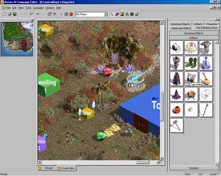Pantallazo de Heroes of Might and Magic IV: The Gathering Storm para PC