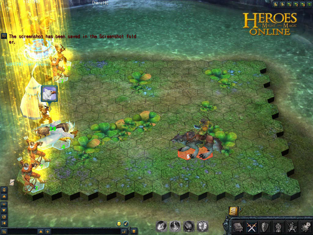 Pantallazo de Heroes of Might and Magic Online para PC