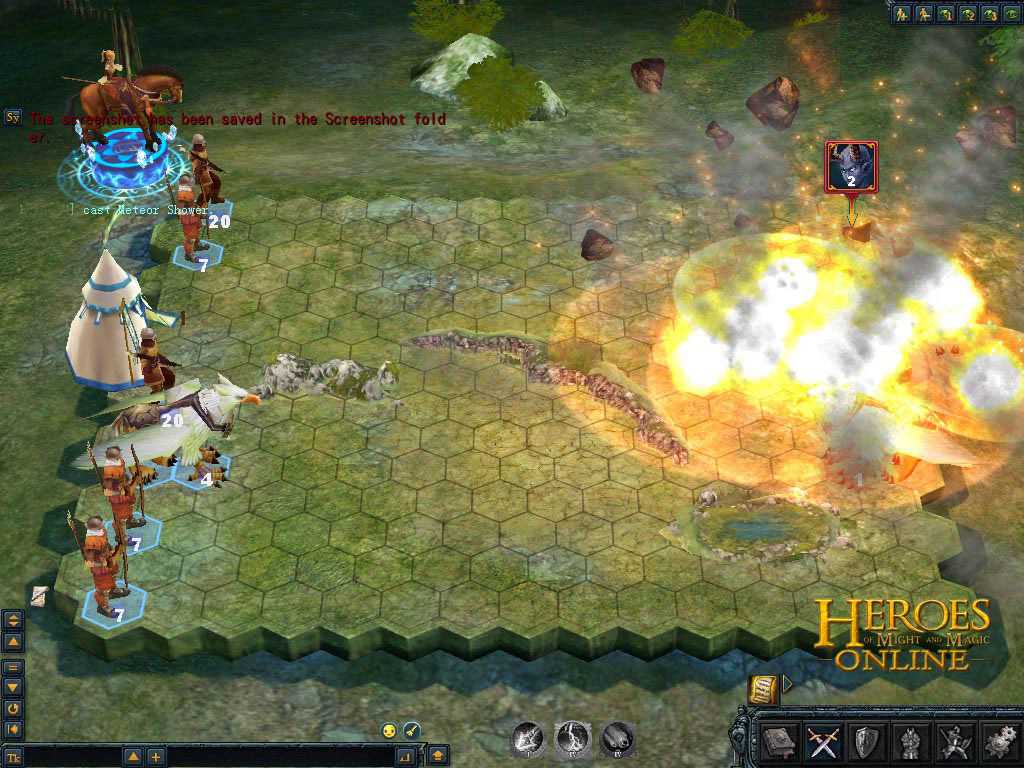 Pantallazo de Heroes of Might and Magic Online para PC
