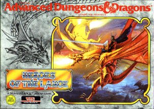 Caratula de Heroes of the Lance para Spectrum