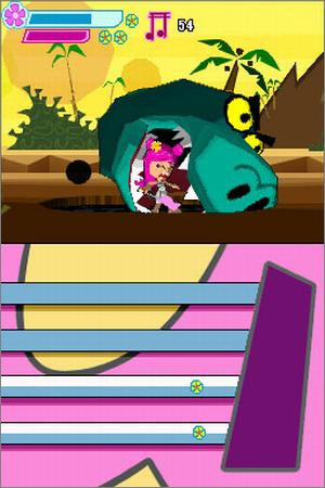 Pantallazo de Hi Hi Puffy Ami Yumi: The Genie and the Amp para Nintendo DS