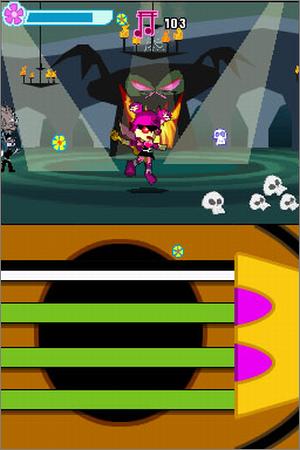 Pantallazo de Hi Hi Puffy Ami Yumi: The Genie and the Amp para Nintendo DS
