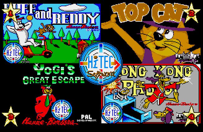 Pantallazo de Hi-Tec Hanna-Barbera Cartoon Character Collection, The para Atari ST