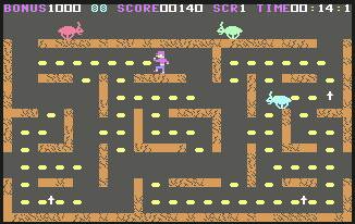 Pantallazo de Hideous Bill & the Gi-Gants para Commodore 64