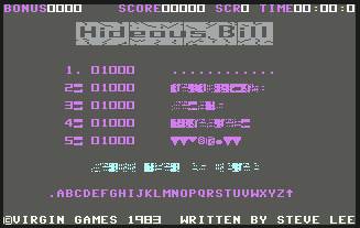 Pantallazo de Hideous Bill & the Gi-Gants para Commodore 64