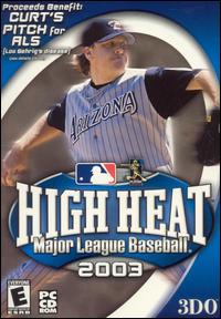 Caratula de High Heat Major League Baseball 2003 para PC