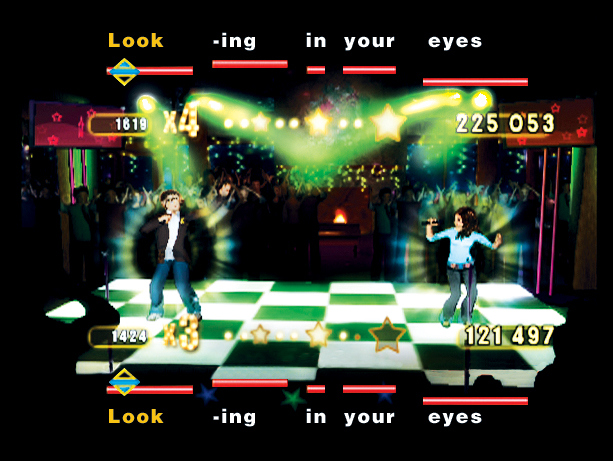 Pantallazo de High School Musical: Sing It! para PlayStation 2