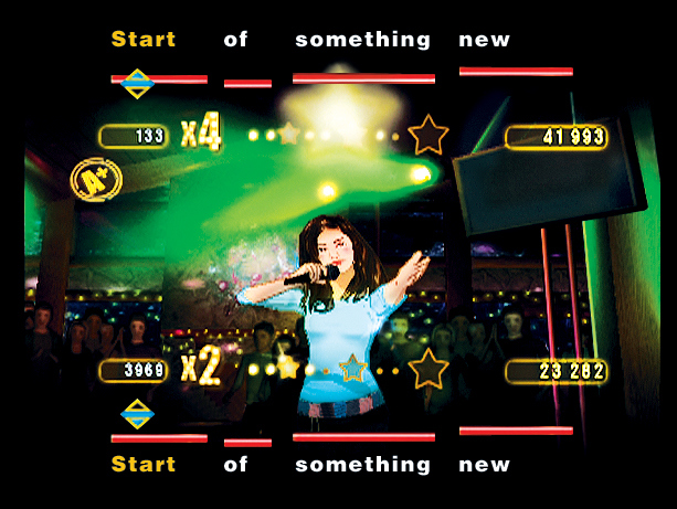 Pantallazo de High School Musical: Sing It! para PlayStation 2