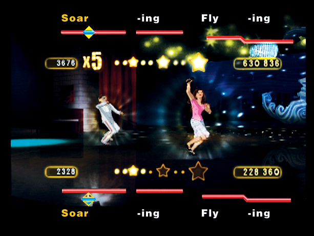 Pantallazo de High School Musical: Sing It! para PlayStation 2