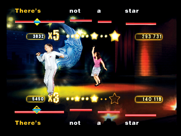 Pantallazo de High School Musical: Sing It! para PlayStation 2