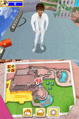 Pantallazo de High School Musical 2: Work This Out! para Nintendo DS