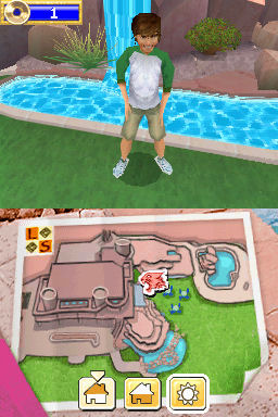 Pantallazo de High School Musical 2: Work This Out! para Nintendo DS