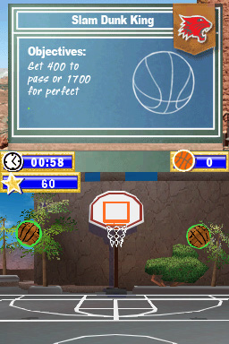 Pantallazo de High School Musical 2: Work This Out! para Nintendo DS