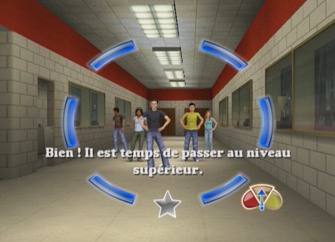 Pantallazo de High School Musical 3: Fin de Curso - Dance  para Wii