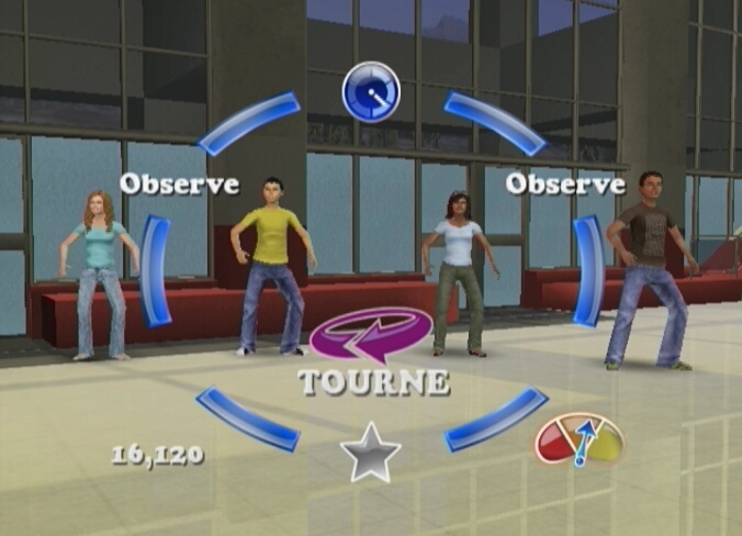 Pantallazo de High School Musical 3: Fin de Curso - Dance  para Wii