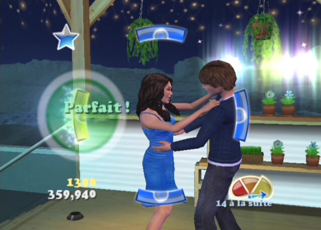 Pantallazo de High School Musical 3: Fin de Curso - Dance para PlayStation 2