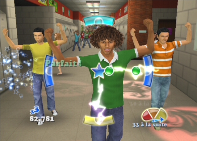 Pantallazo de High School Musical 3: Fin de Curso - Dance para PlayStation 2