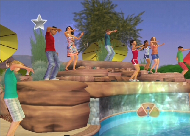 Pantallazo de High School Musical 3: Fin de Curso - Dance para PlayStation 2