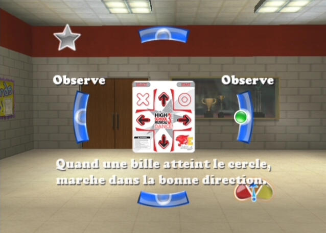 Pantallazo de High School Musical 3: Fin de Curso - Dance para PlayStation 2