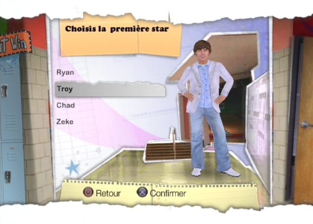 Pantallazo de High School Musical 3: Fin de Curso - Dance para PlayStation 2
