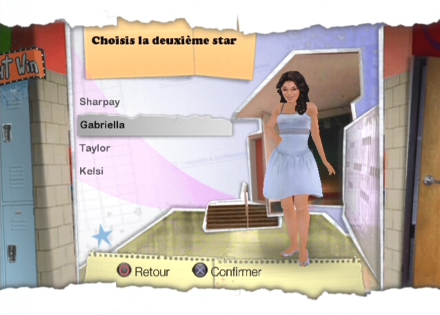 Pantallazo de High School Musical 3: Fin de Curso - Dance para PlayStation 2