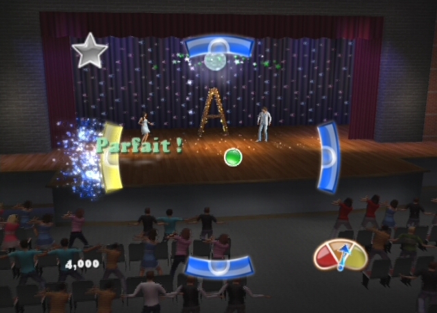 Pantallazo de High School Musical 3: Fin de Curso - Dance para PlayStation 2