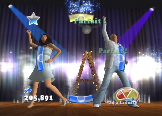 Pantallazo de High School Musical 3: Fin de Curso - Dance para PlayStation 2