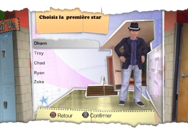 Pantallazo de High School Musical 3: Fin de Curso - Dance para PlayStation 2