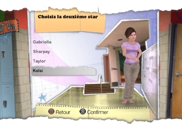 Pantallazo de High School Musical 3: Fin de Curso - Dance para PlayStation 2