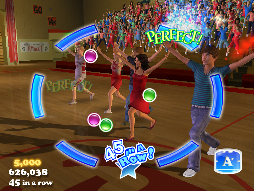 Pantallazo de High School Musical 3: Senior Year Dance! para Xbox 360