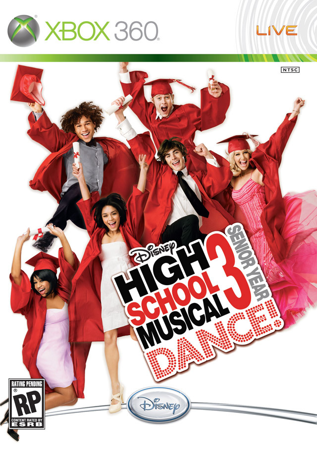 Caratula de High School Musical 3: Senior Year Dance! para Xbox 360