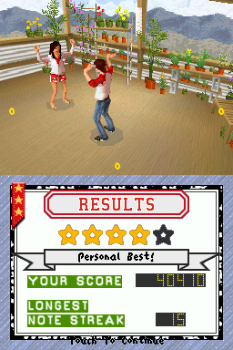 Pantallazo de High School Musical 3: Senior Year para Nintendo DS