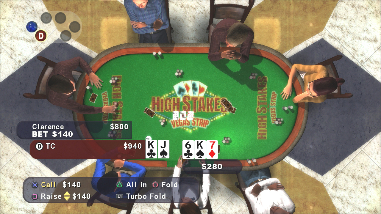 Pantallazo de High Stakes On The Vegas Strip : Poker Edition (PS3 Descargas) para PlayStation 3