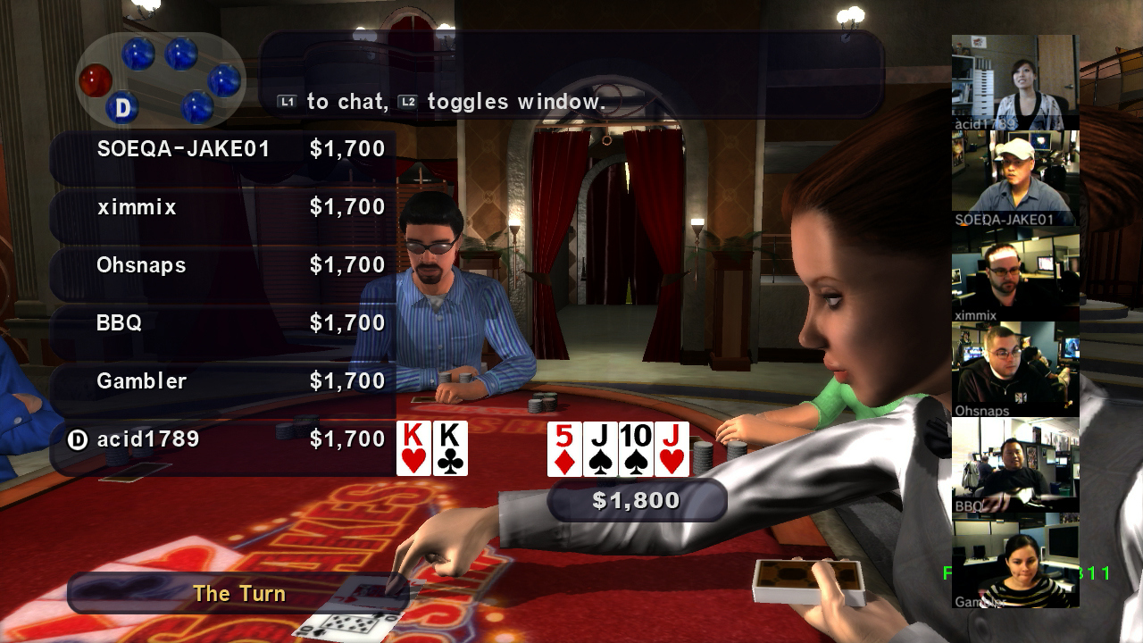 Pantallazo de High Stakes On The Vegas Strip : Poker Edition (PS3 Descargas) para PlayStation 3