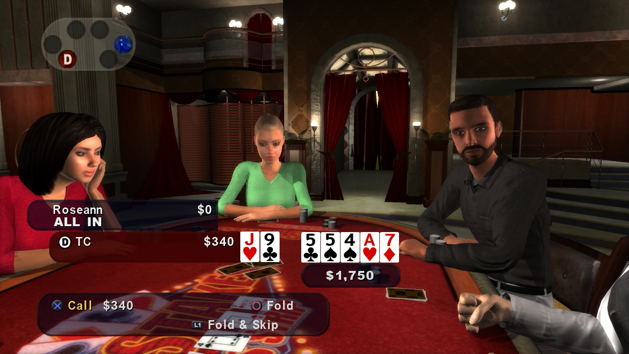 Pantallazo de High Stakes On The Vegas Strip : Poker Edition (PS3 Descargas) para PlayStation 3