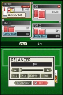 Pantallazo de High Stakes Texas Holdem (Dsi Ware) para Nintendo DS