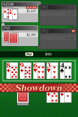 Pantallazo de High Stakes Texas Holdem (Dsi Ware) para Nintendo DS