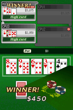 Pantallazo de High Stakes Texas Holdem (Dsi Ware) para Nintendo DS