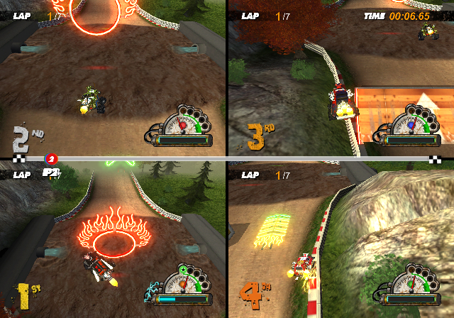 Pantallazo de High Voltage Hot Rod Show (Wii Ware) para Wii
