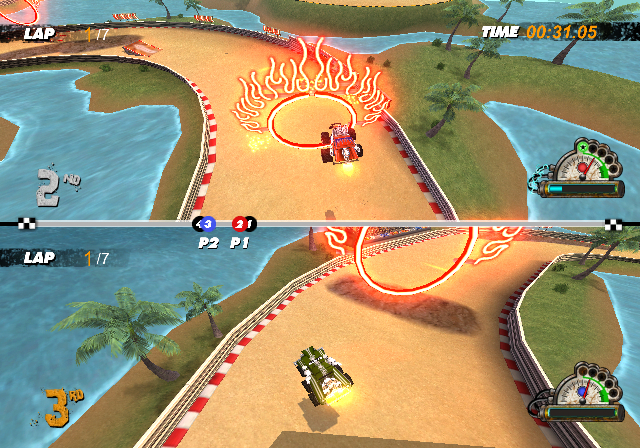 Pantallazo de High Voltage Hot Rod Show (Wii Ware) para Wii