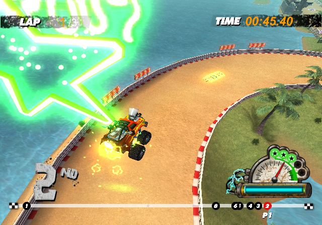 Pantallazo de High Voltage Hot Rod Show (Wii Ware) para Wii