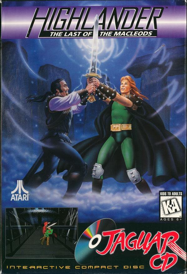 Caratula de Highlander: The Last of the MacLeods para Atari Jaguar