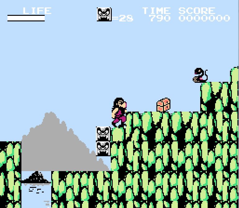 Pantallazo de Hino Tori: Gaou no Bouken para Nintendo (NES)