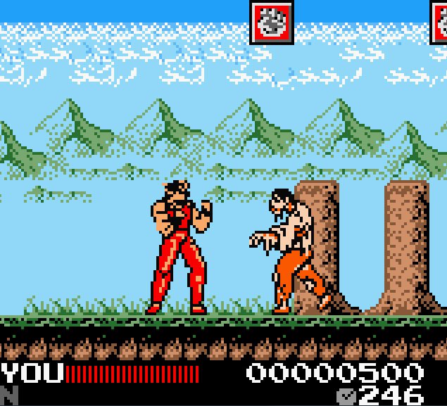 Pantallazo de Hiryu no Ken Retsuden GB para Game Boy Color