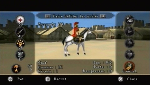 Pantallazo de History Channel: Great Battles of Rome para PSP