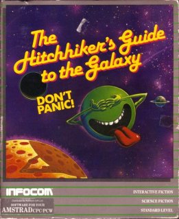 Caratula de Hitchhiker's Guide To The Galaxy, The para Amstrad CPC