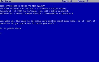 Pantallazo de Hitchhiker's Guide to the Galaxy, The para PC