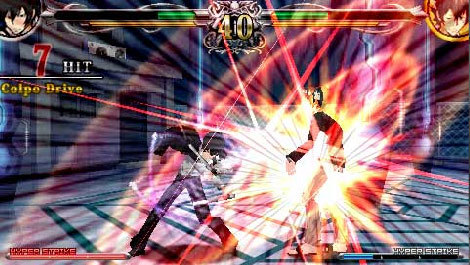 Pantallazo de Hitman Reborn! Battle Arena para PSP